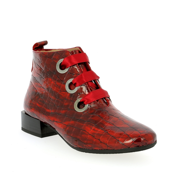 Hispanitas bottines rouge rouge