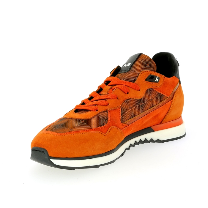 Floris Van Bommel sneakers oranje oranje
