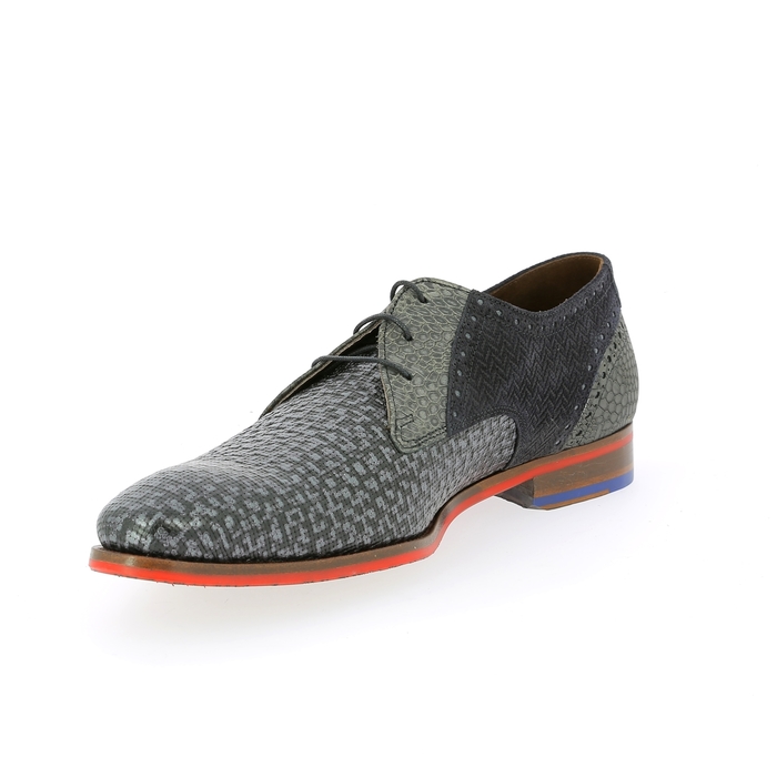 Floris Van Bommel veterschoenen grijs grijs