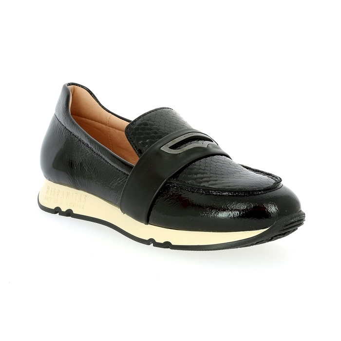 Hispanitas moccassins noir noir