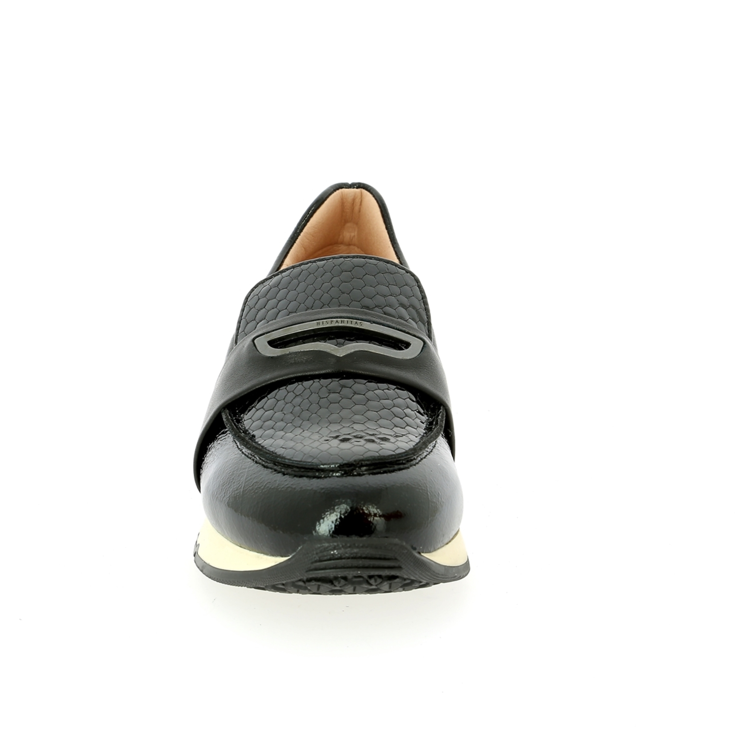 Zoom Hispanitas moccassins noir