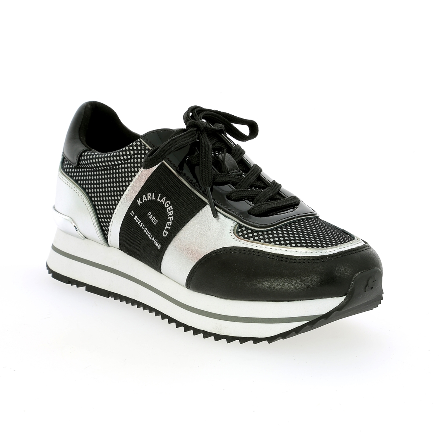 Zoom Karl Lagerfeld sneakers zwart