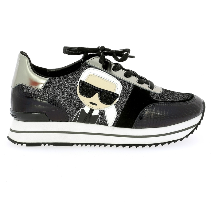 Karl Lagerfeld sneakers zwart zwart