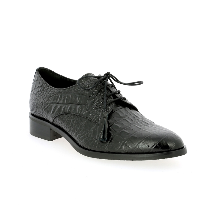 Pertini veterschoenen zwart zwart