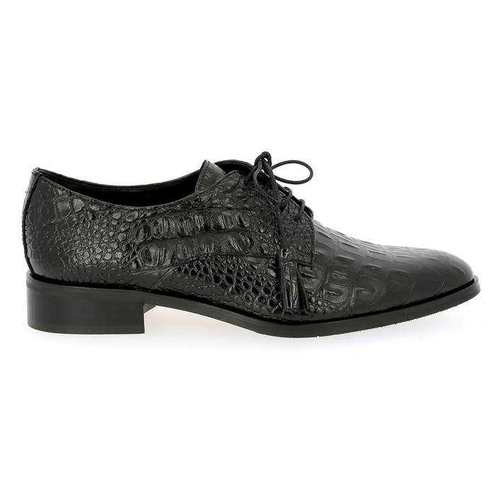 Pertini veterschoenen zwart zwart