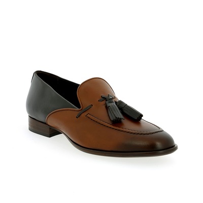 Pertini Instappers - instapschoenen cognac