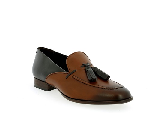 Pertini Instappers - instapschoenen cognac