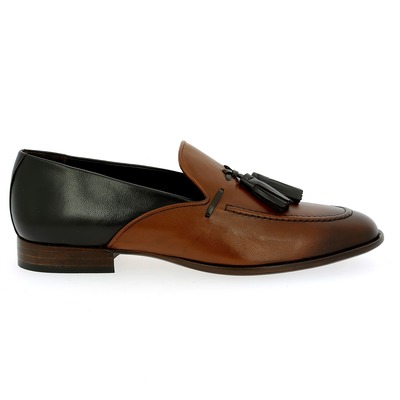 Pertini Instappers - instapschoenen cognac
