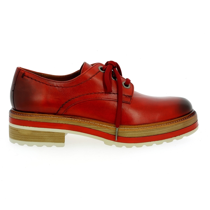 Pons Quintana veterschoenen rood rood