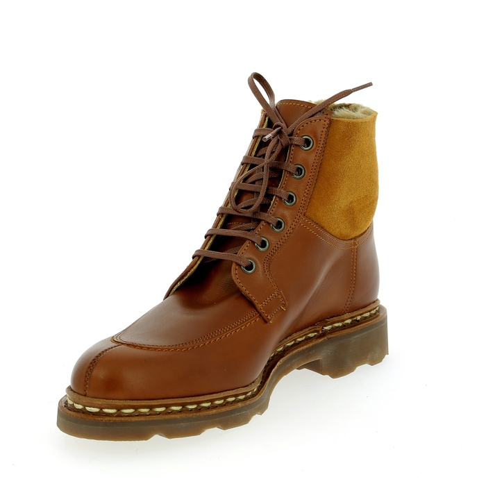 Paraboot bottines cognac cognac