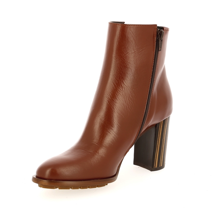 Zinda boots cognac cognac