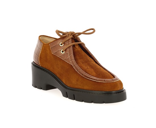 Unisa Veterschoenen cognac