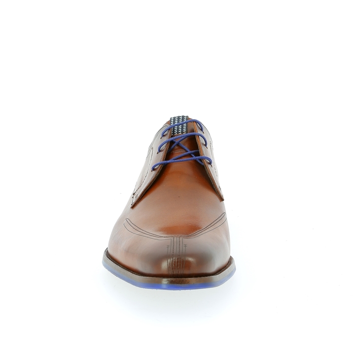 Floris Van Bommel veterschoenen cognac cognac