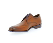 Floris Van Bommel Veterschoenen cognac