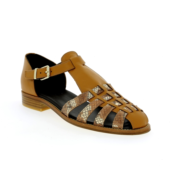 Pertini veterschoenen cognac cognac
