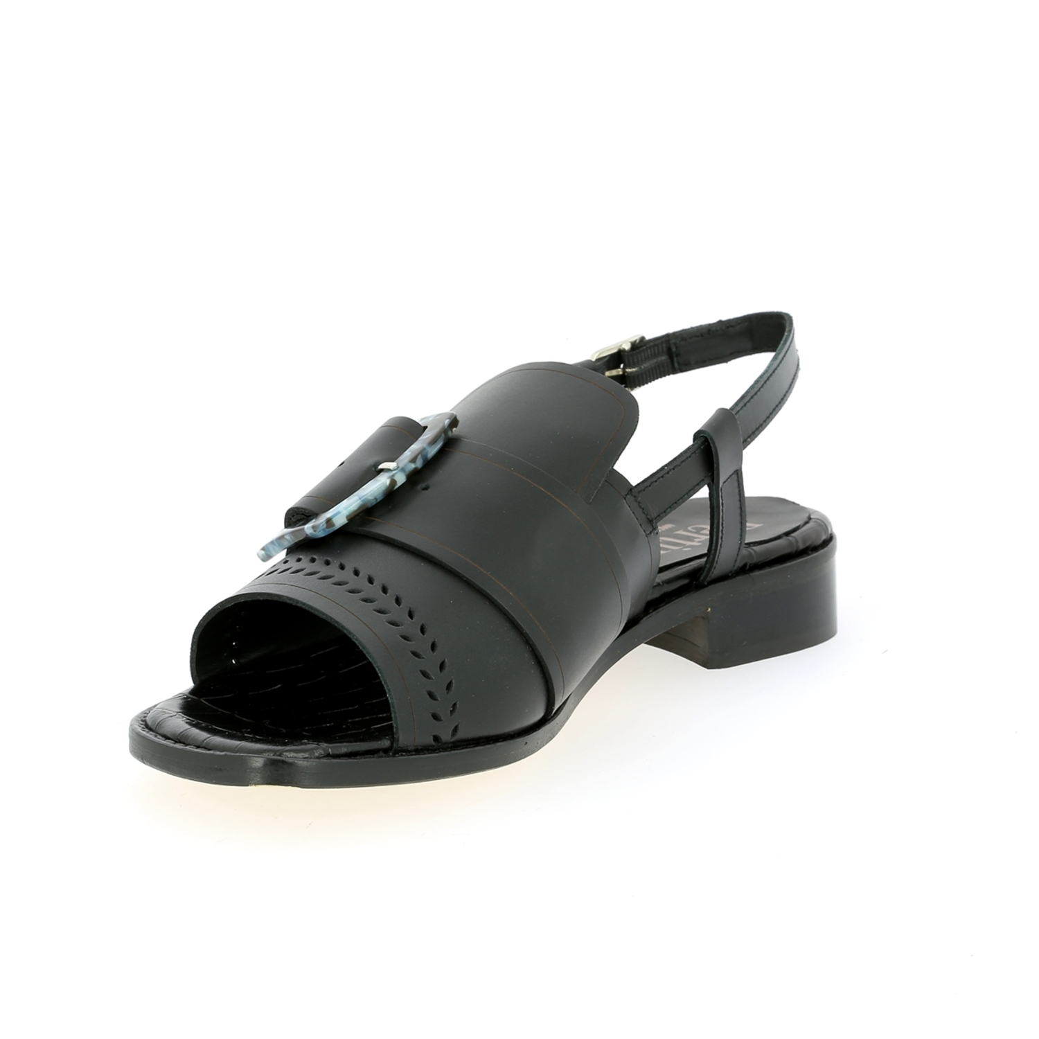 Zoom Pertini sandales noir