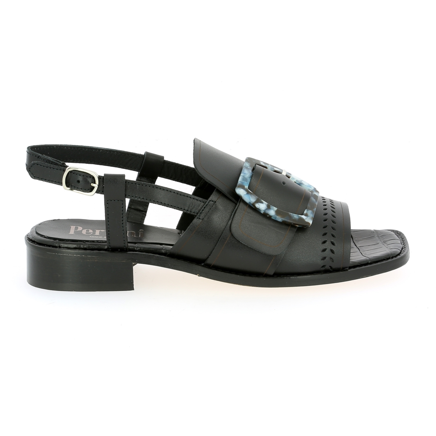 Zoom Pertini sandales noir