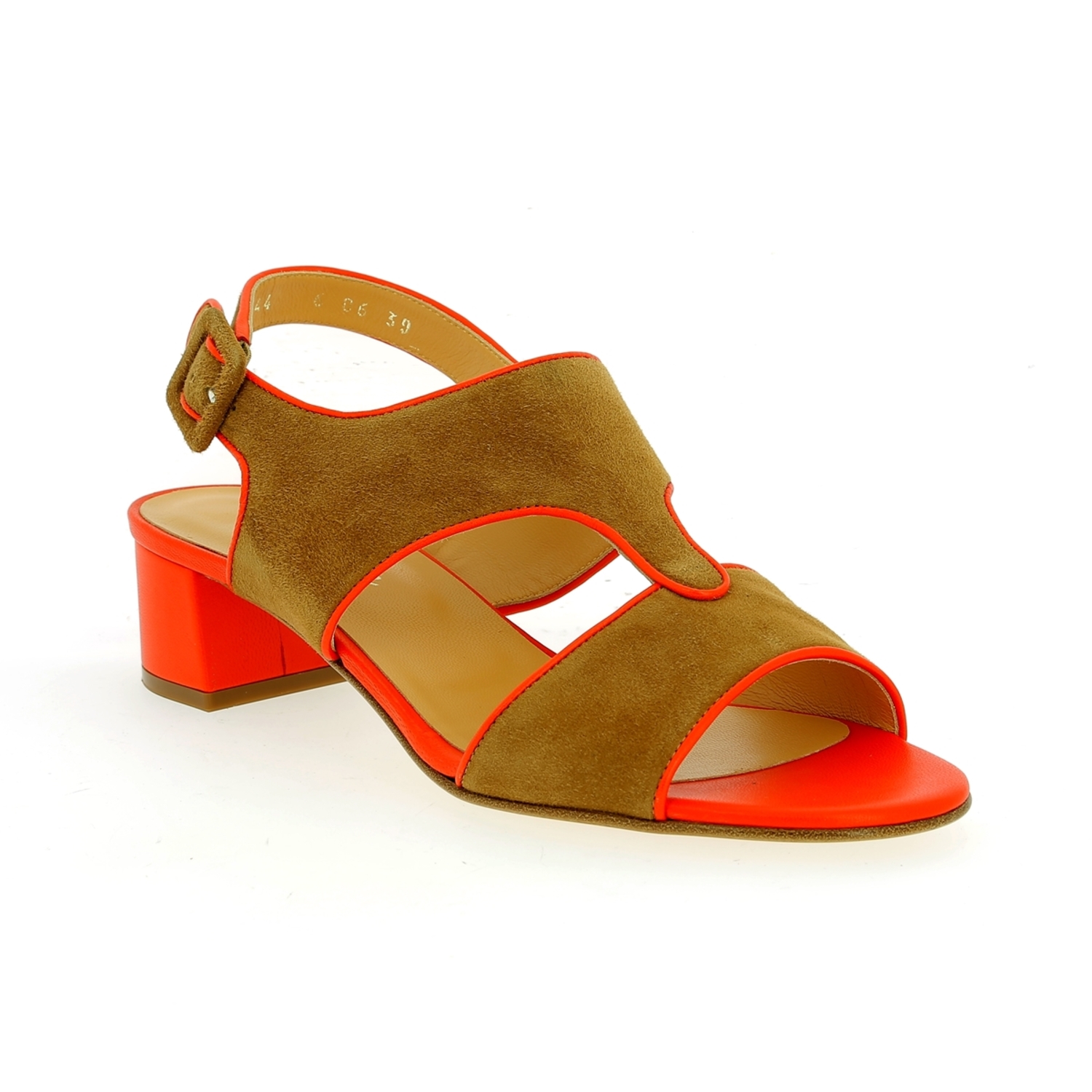 Zoom Voltan sandalen cognac