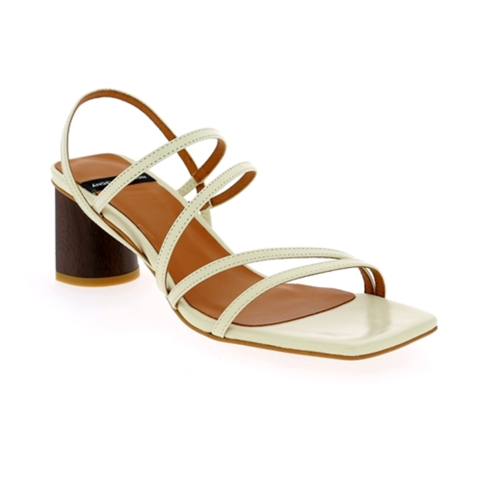 Angel Alarcon sandalen wit wit