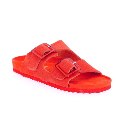 Muiltjes - slippers Colors Of California Koraal