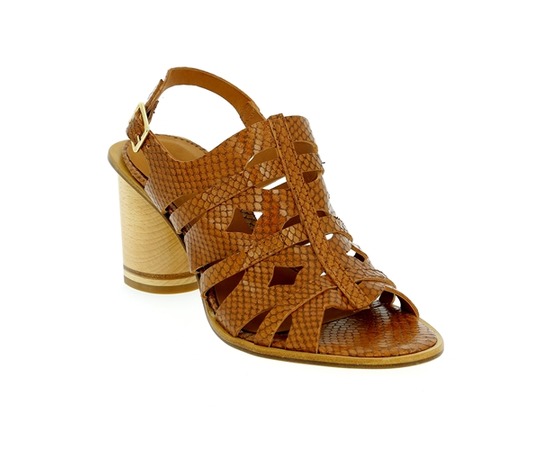 Zinda Sandalen cognac