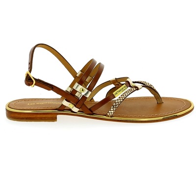 Tropezienne Sandalen cognac