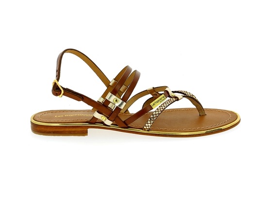 Tropezienne Sandalen cognac