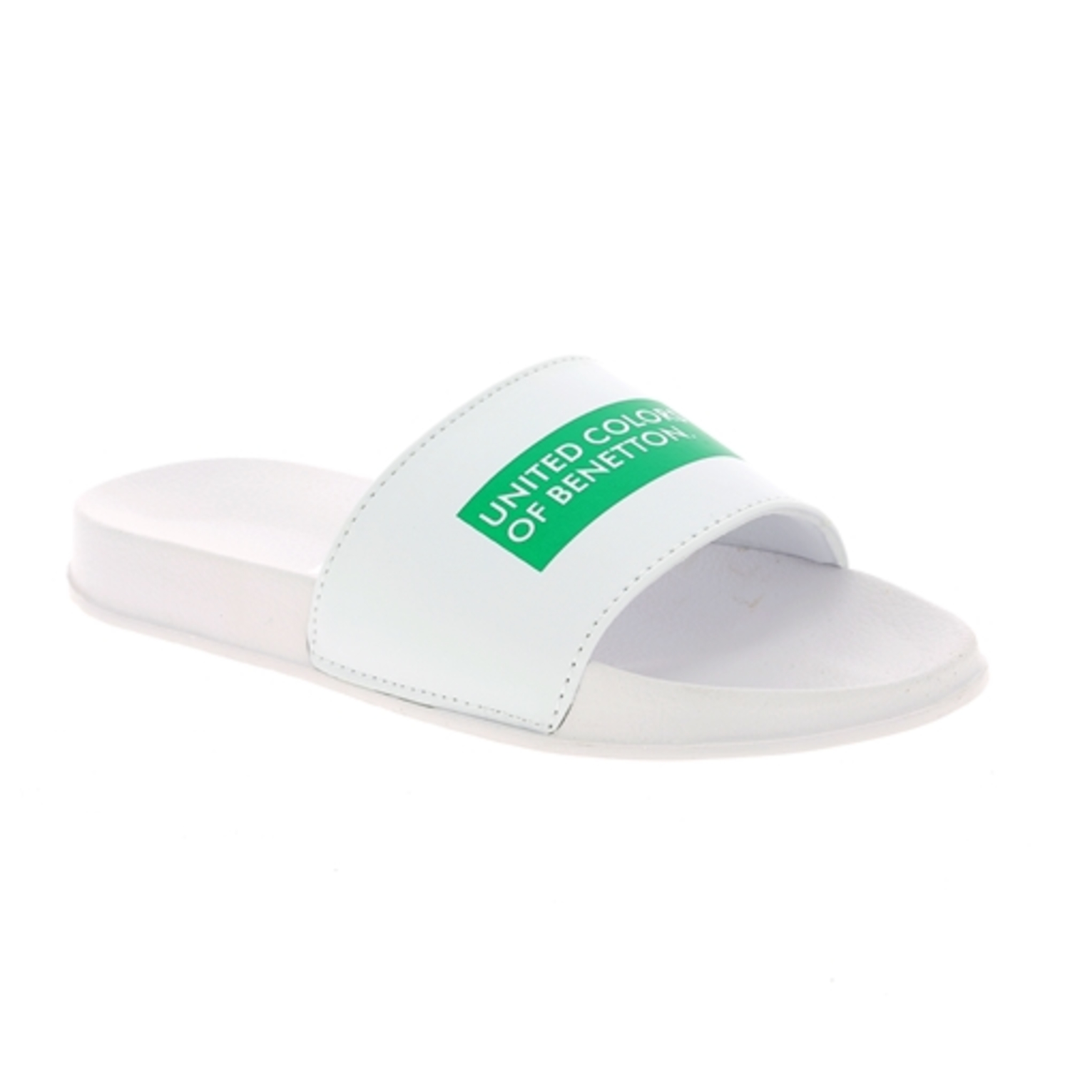 Zoom Benetton muiltjes - slippers wit