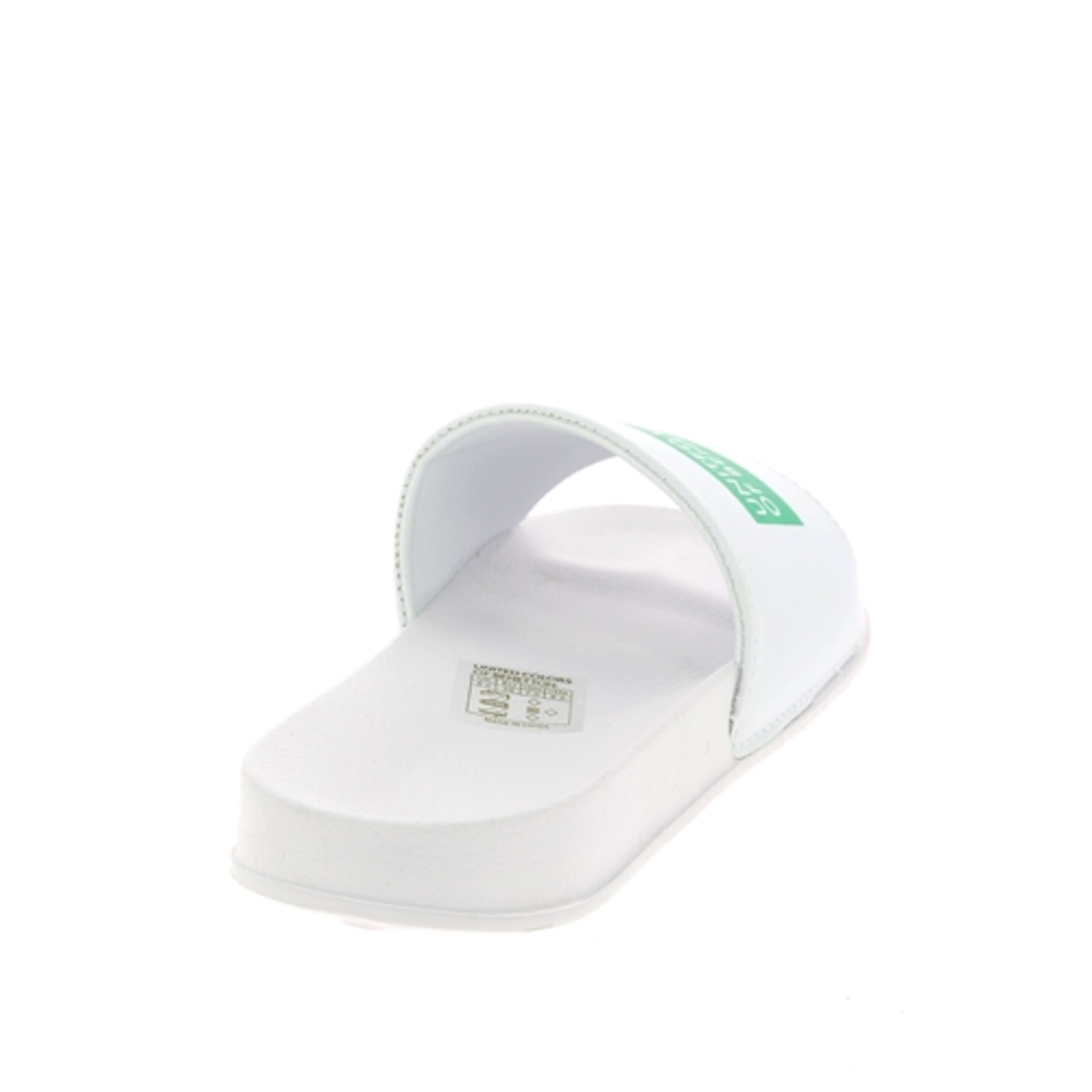 Zoom Benetton muiltjes - slippers wit