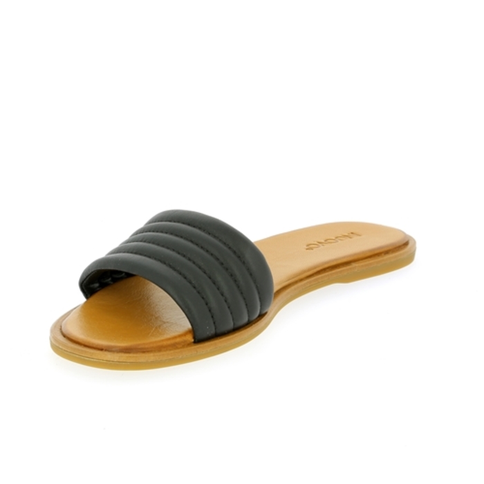 Inuovo muiltjes - slippers zwart zwart