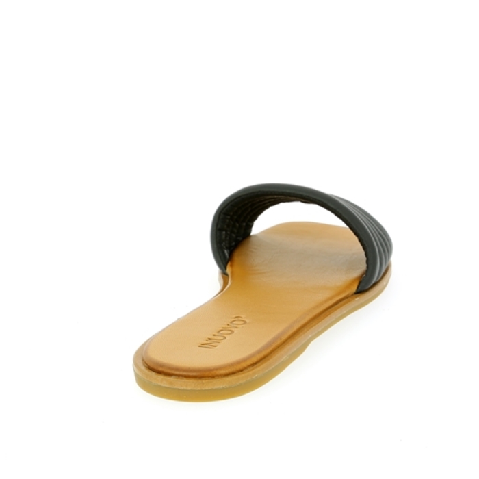 Inuovo muiltjes - slippers zwart zwart