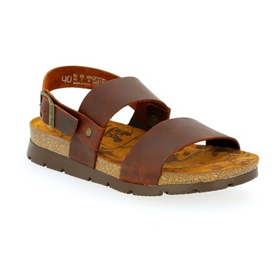 Yokono Sandalen cognac