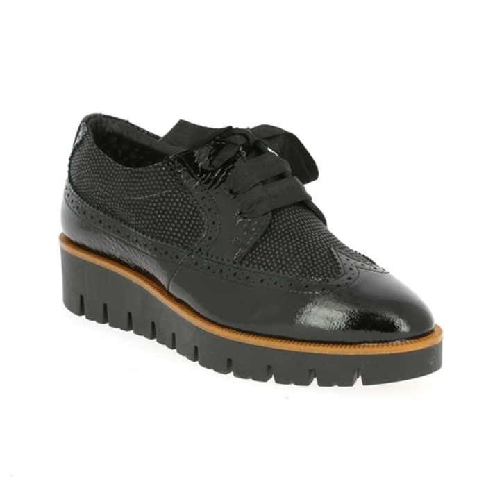 Dlsport veterschoenen zwart zwart