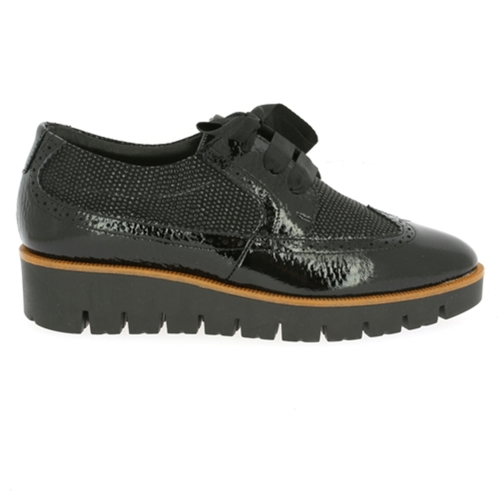 Dlsport veterschoenen zwart zwart