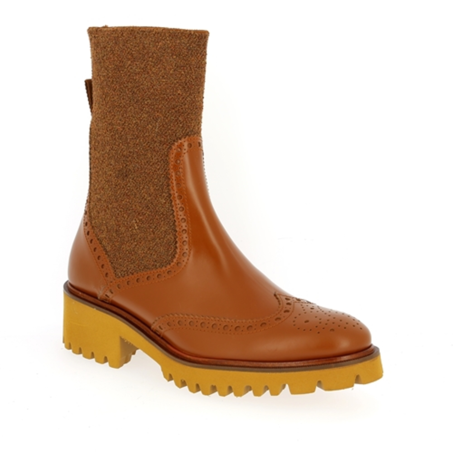 Zoom Pertini boots cognac
