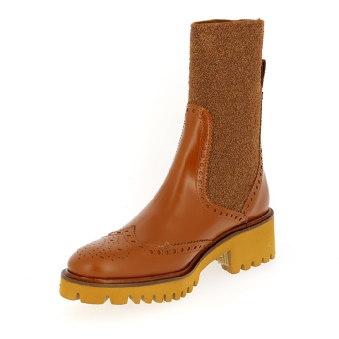 Pertini boots cognac cognac