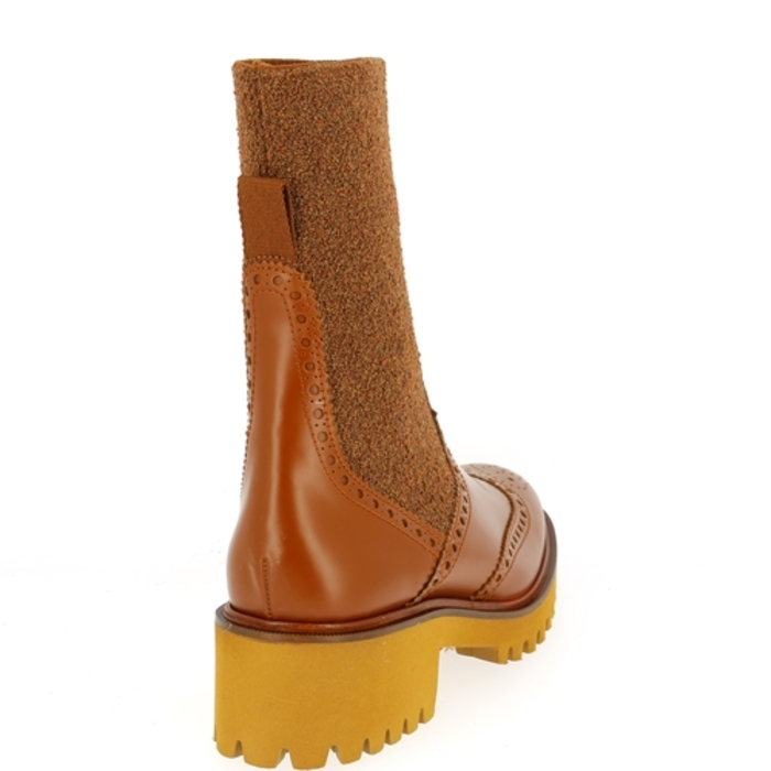 Pertini boots cognac cognac
