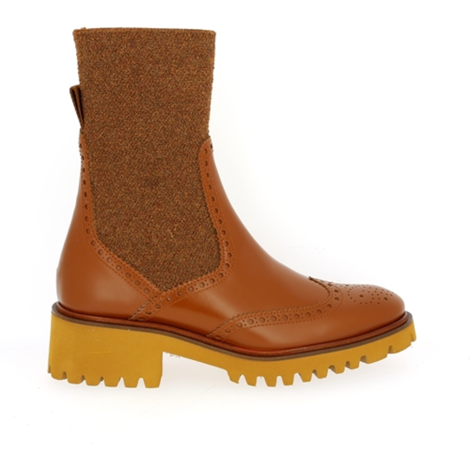 Zoom Pertini boots cognac