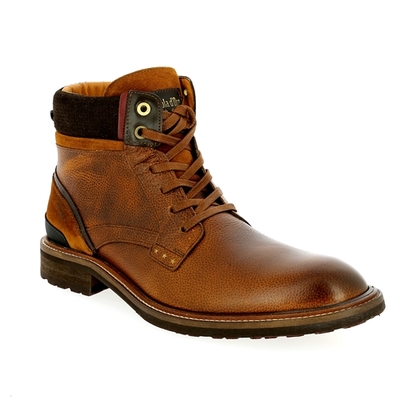Pantofola D'oro bottines cognac