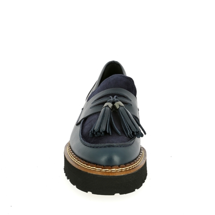 Pertini moccassins bleu bleu