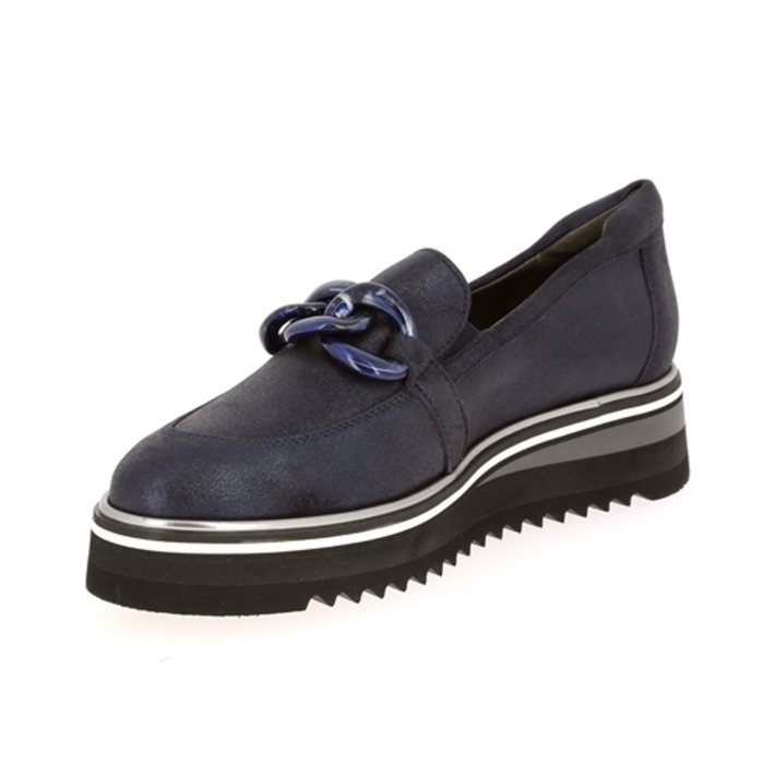 Softwaves moccassins bleu bleu