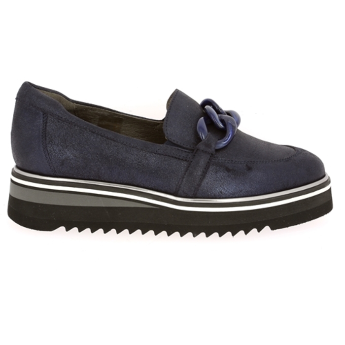 Softwaves moccassins bleu bleu