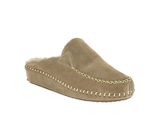 Cypres Pantoffels taupe