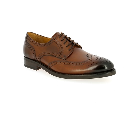 Cordwainer Veterschoenen cognac