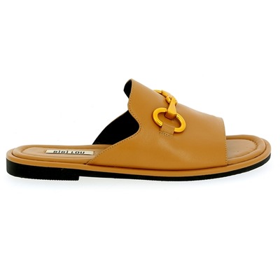 Muiltjes - slippers Bibilou Camel