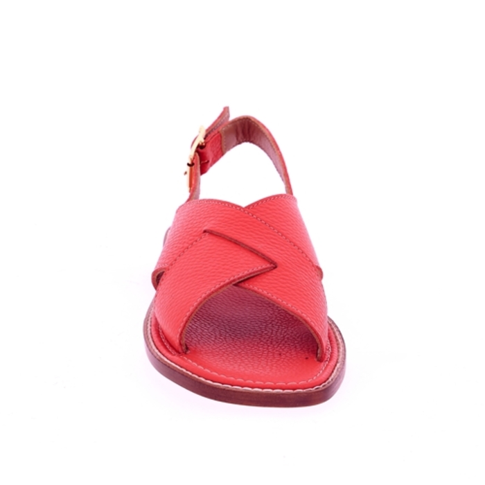 Delaere sandales corail corail