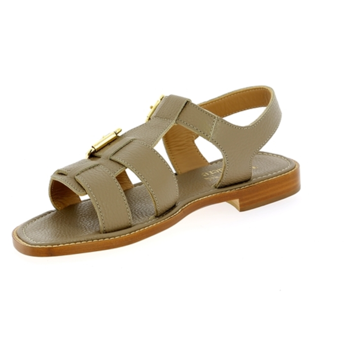 Delaere sandales taupe taupe