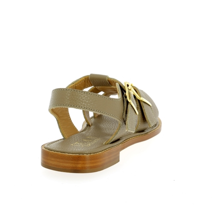 Delaere sandales taupe taupe