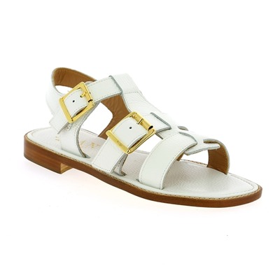 Sandalen Delaere wit