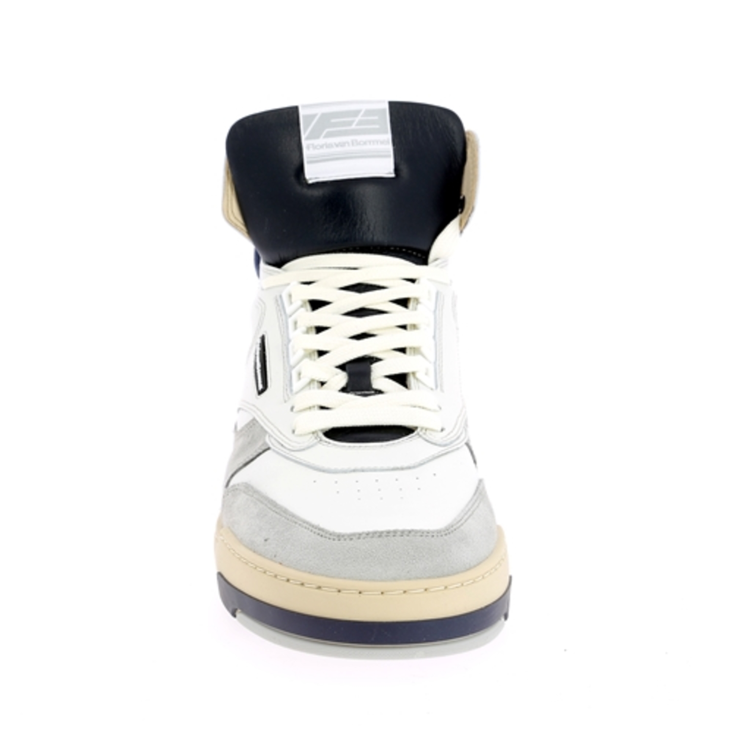 Zoom Floris Van Bommel basket blanc